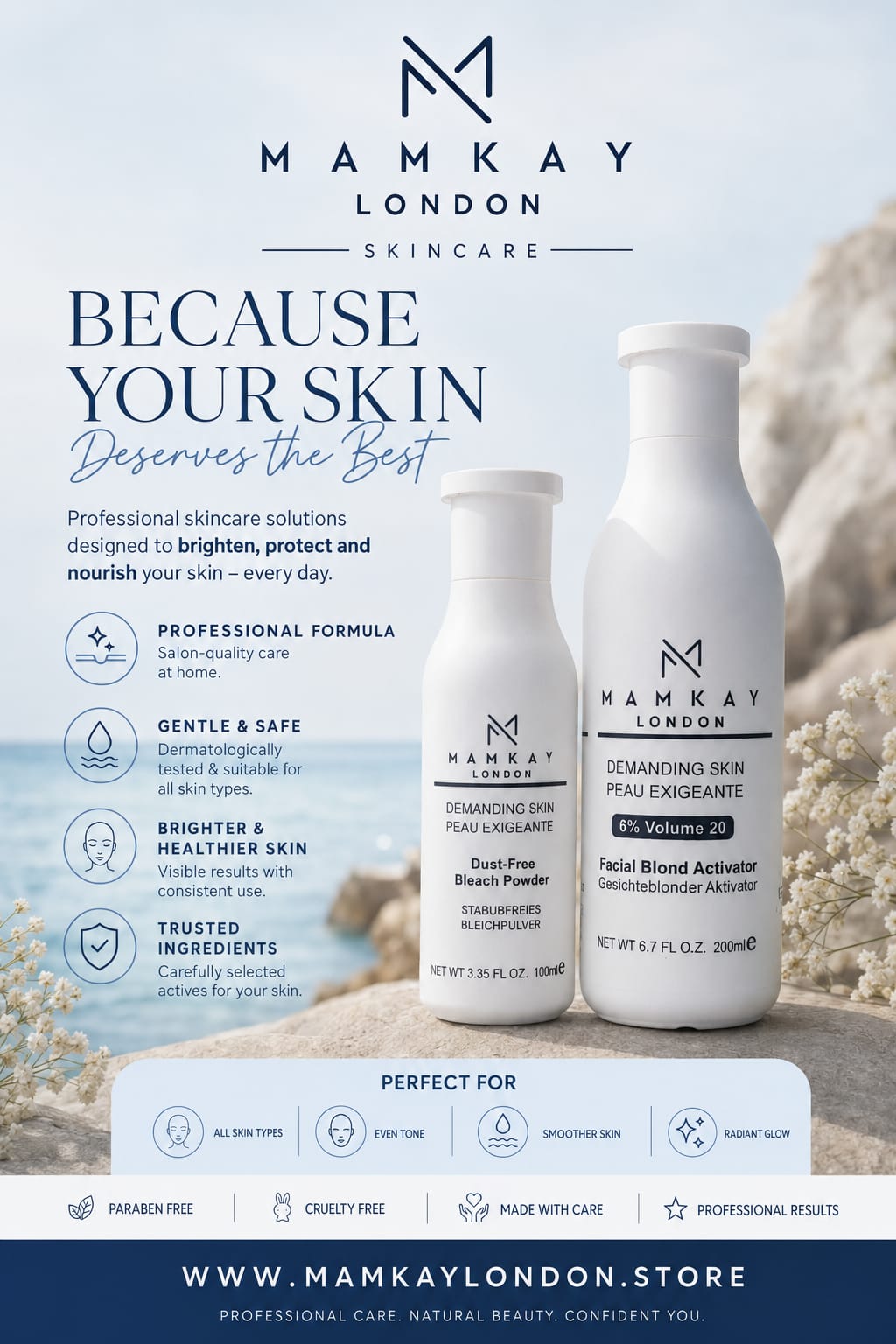 MAMKAY LONDON Whitening Skin Polish