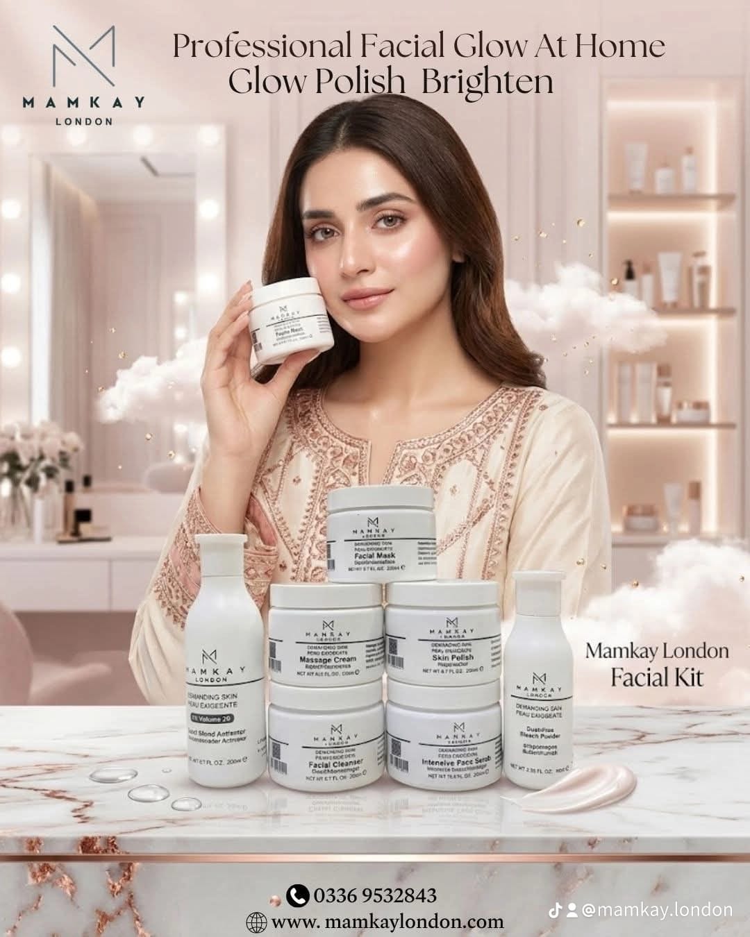 MAMKAY LONDON Whitening Skin Polish